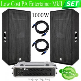 Low Cost PA Entertainer MkII SET